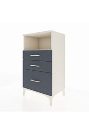 Hyperion Komodin Tek Raflı 3 Çekmeceli 60x44x106 - S48M014V2B