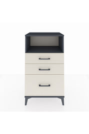 Hyperion Komodin Tek Raflı 3 Çekmeceli 60x44x106 - S48M014V4B