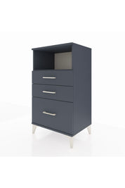 Hyperion Komodin Tek Raflı 3 Çekmeceli 60x44x106 - S48M014V5B