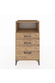 Hyperion Komodin Tek Raflı 3 Çekmeceli 60x44x106 - S48M014V9B