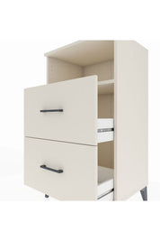 Hyperion Komodin Tek Raflı 2 Çekmeceli 60x44x106 - S48M015V1B