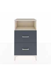 Hyperion Komodin Tek Raflı 2 Çekmeceli 60x44x106 - S48M015V2B