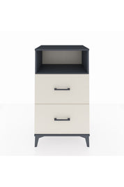Hyperion Komodin Tek Raflı 2 Çekmeceli 60x44x106 - S48M015V4B