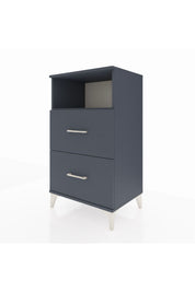 Hyperion Komodin Tek Raflı 2 Çekmeceli 60x44x106 - S48M015V5B