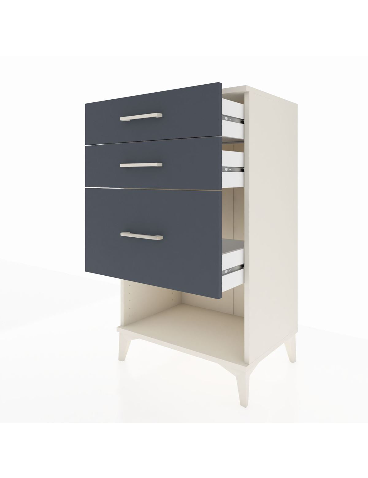 Hyperion Komodin 3 Çekmeceli 60x44x106 - S48M016V2B