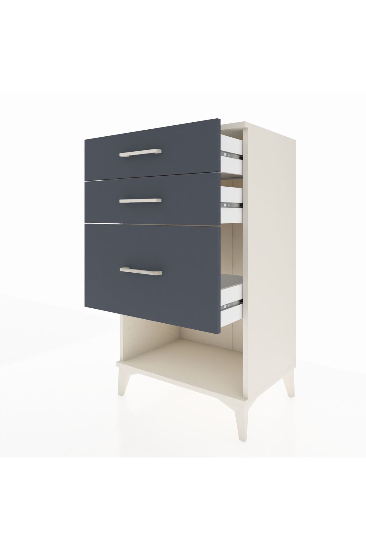 Hyperion Komodin 3 Çekmeceli 60x44x106 - S48M016V2B