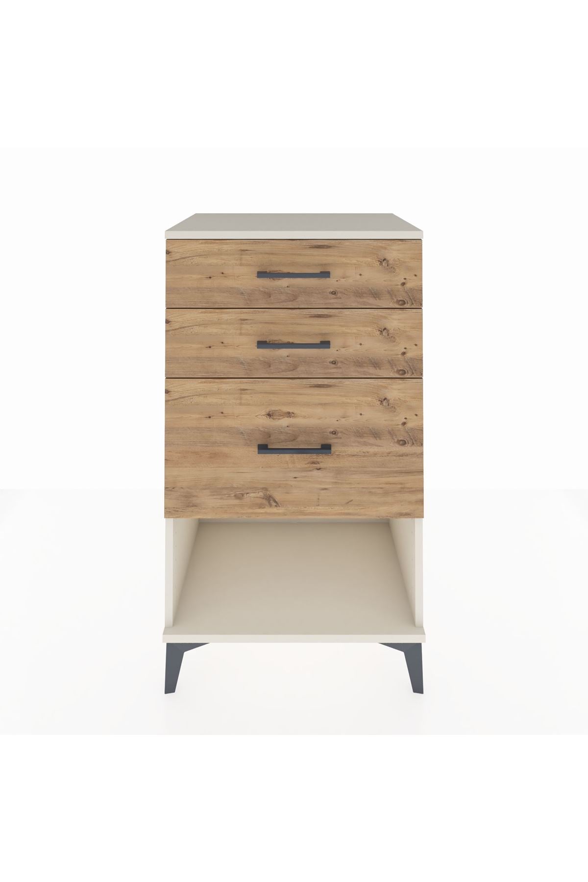 Hyperion Komodin 3 Çekmeceli 60x44x106 - S48M016V3B