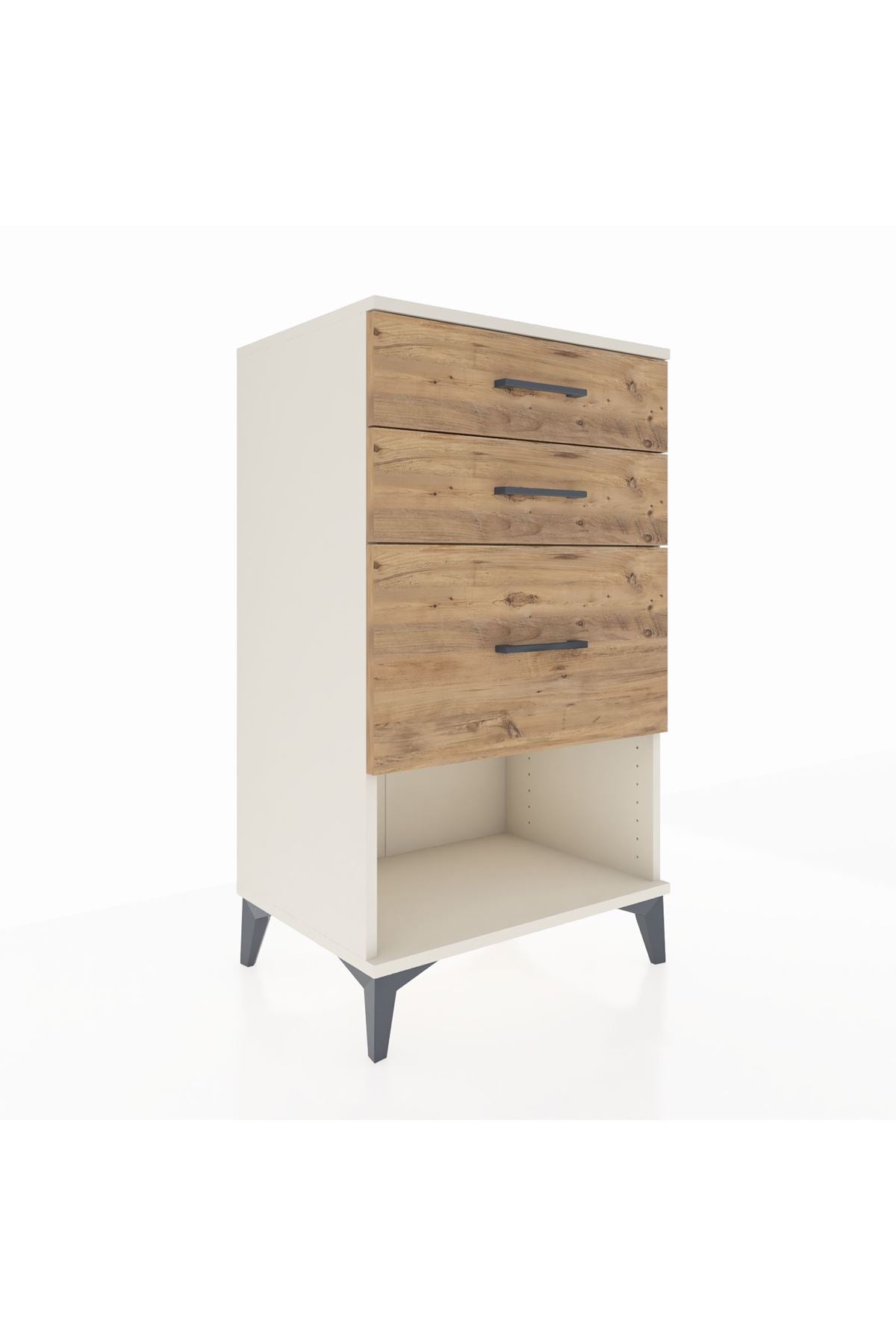 Hyperion Komodin 3 Çekmeceli 60x44x106 - S48M016V3B