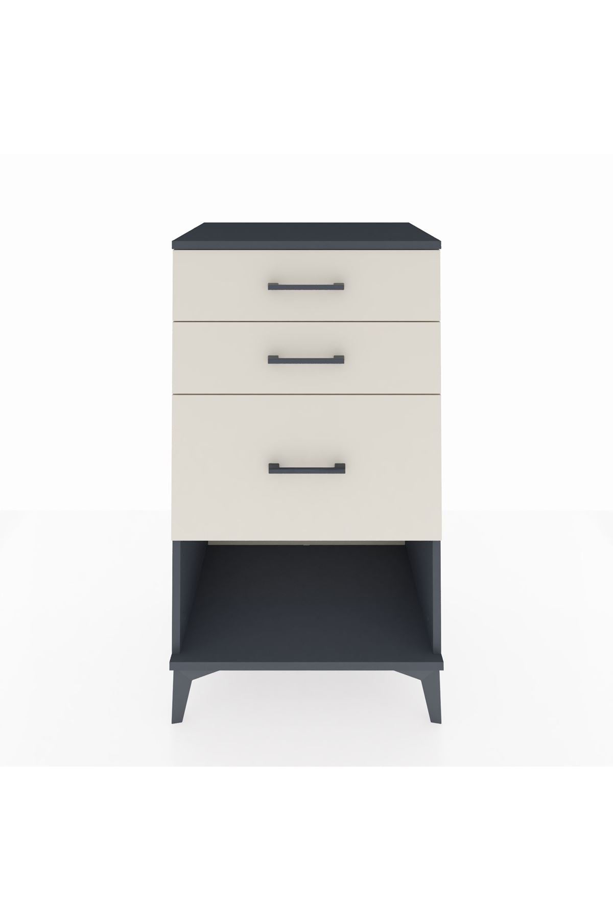 Hyperion Komodin 3 Çekmeceli 60x44x106 - S48M016V4B