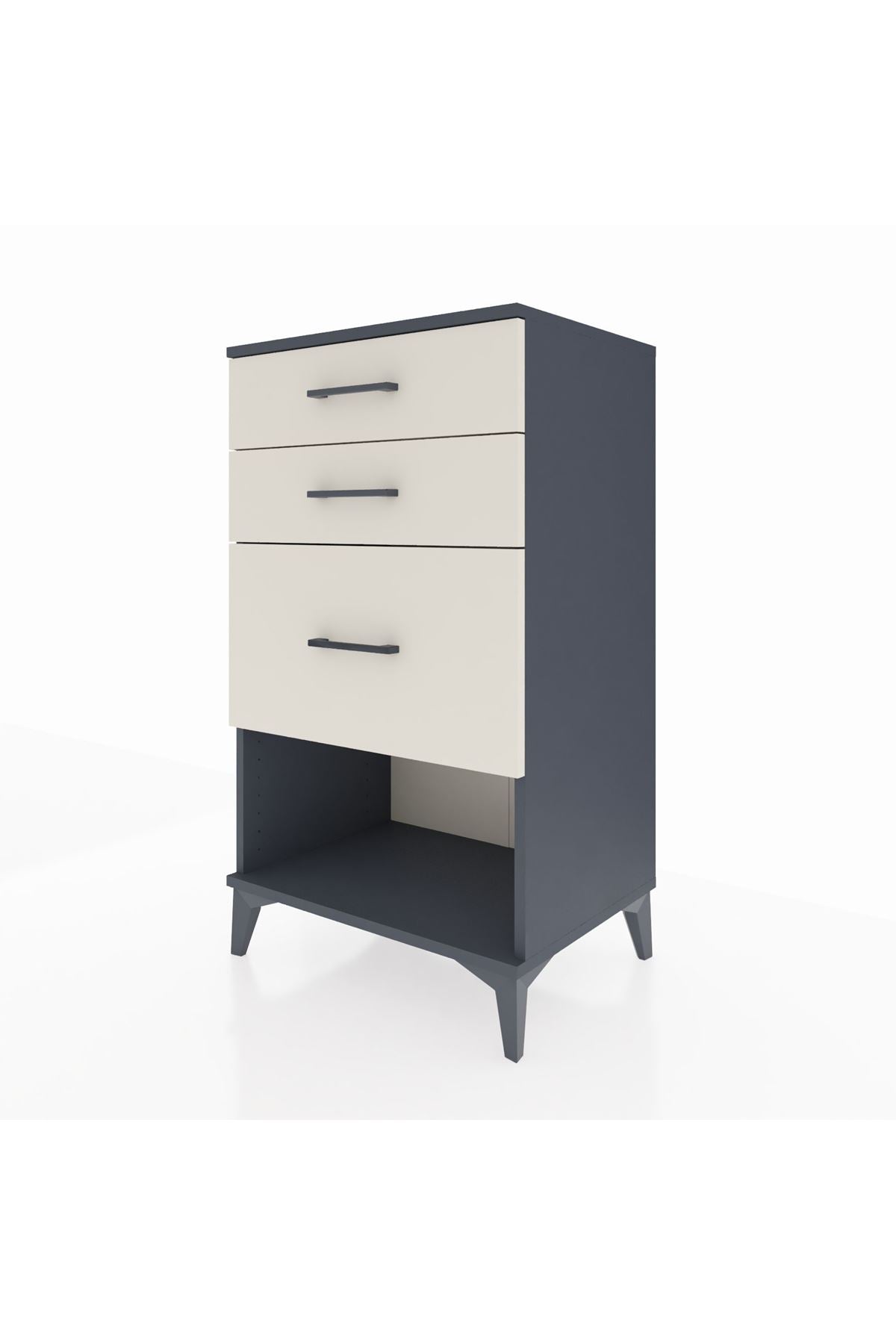 Hyperion Komodin 3 Çekmeceli 60x44x106 - S48M016V4B
