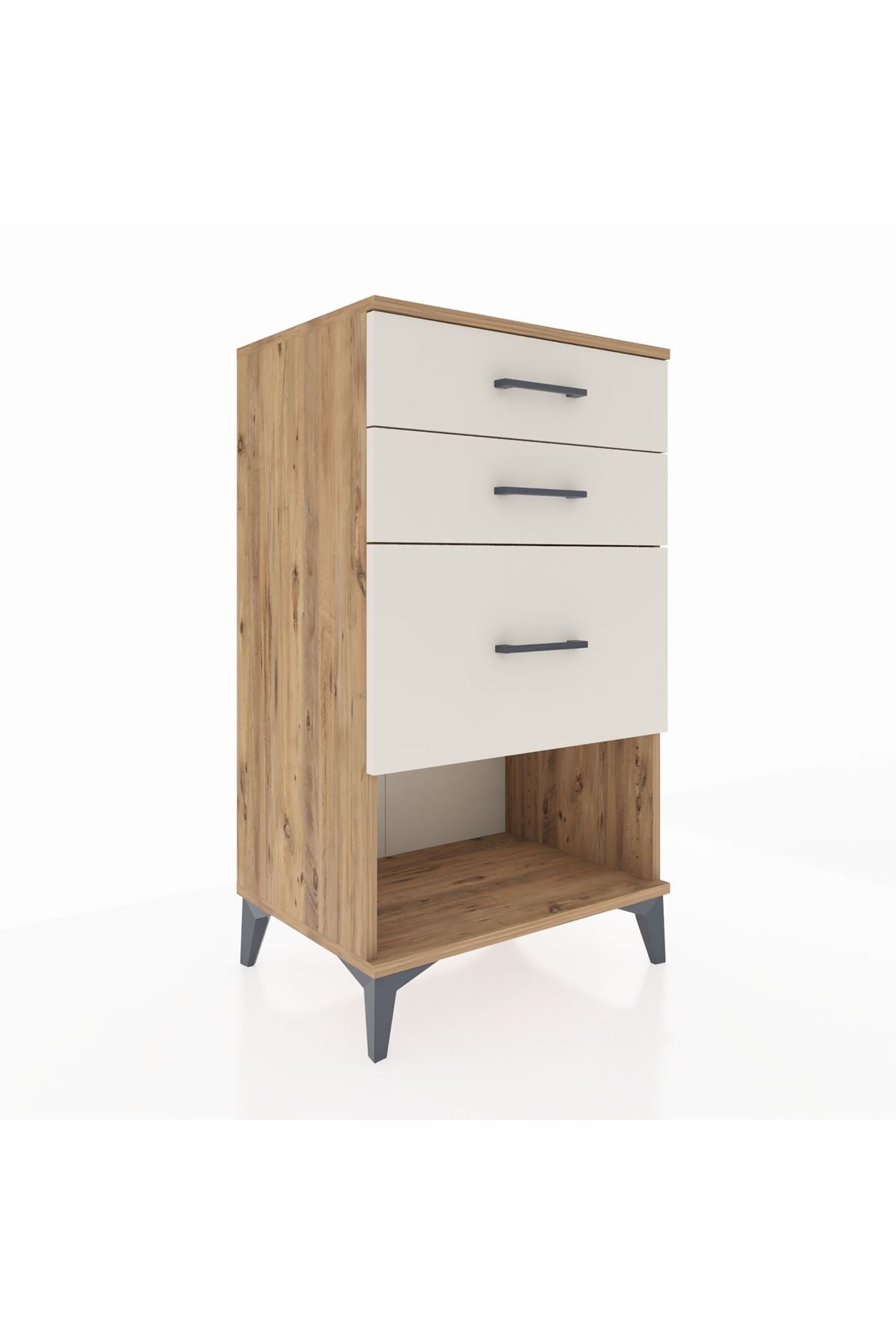 Hyperion Komodin 3 Çekmeceli 60x44x106 - S48M016V7B