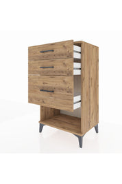 Hyperion Komodin 3 Çekmeceli 60x44x106 - S48M016V9B