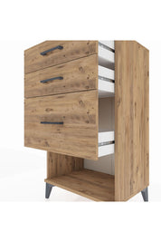 Hyperion Komodin 3 Çekmeceli 60x44x106 - S48M016V9B