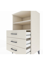Hyperion Komodin 2 Raflı 3 Çekmeceli 60x44x106 - S48M017V1B