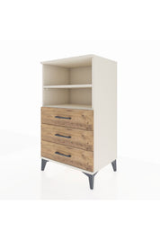 Hyperion Komodin 2 Raflı 3 Çekmeceli 60x44x106 - S48M017V3B