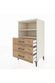Hyperion Komodin 2 Raflı 3 Çekmeceli 60x44x106 - S48M017V3B