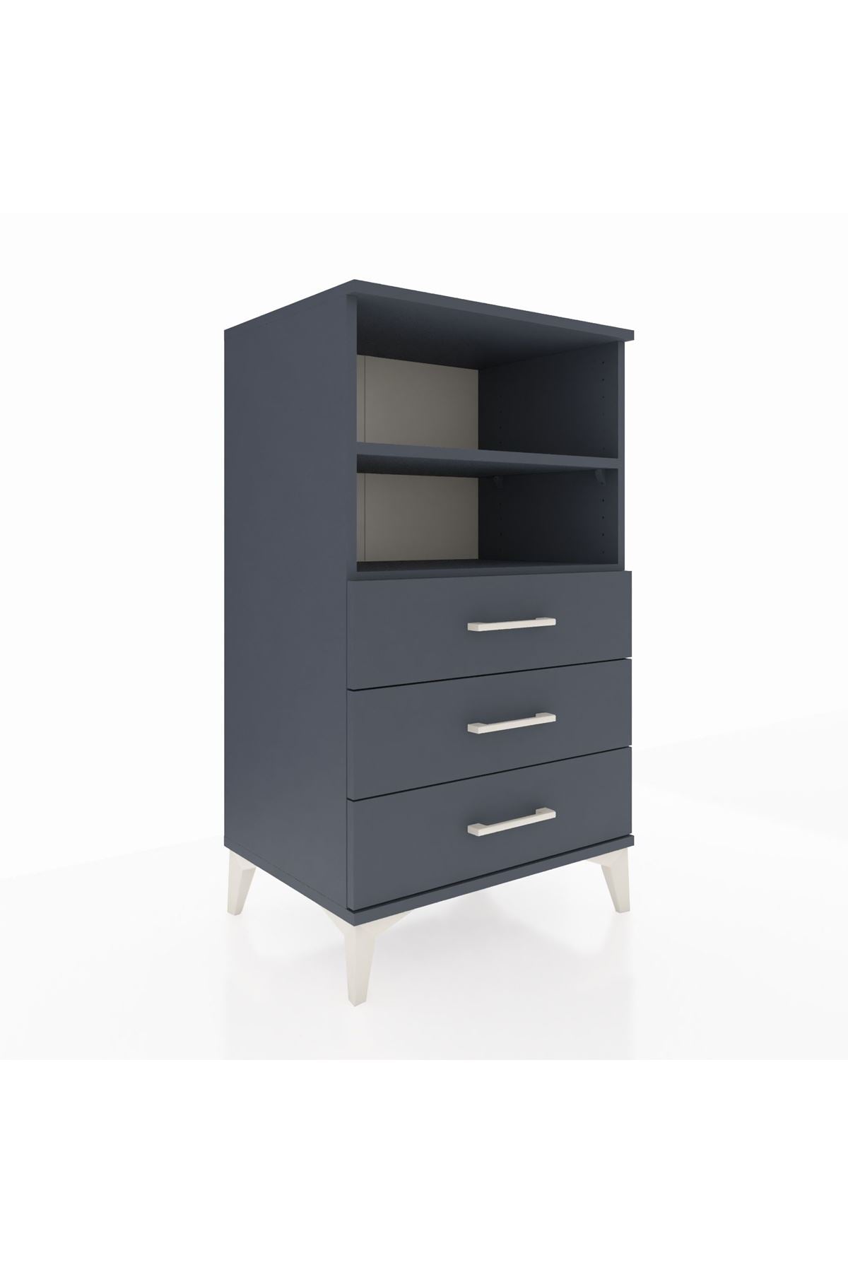 Hyperion Komodin 2 Raflı 3 Çekmeceli 60x44x106 - S48M017V5B