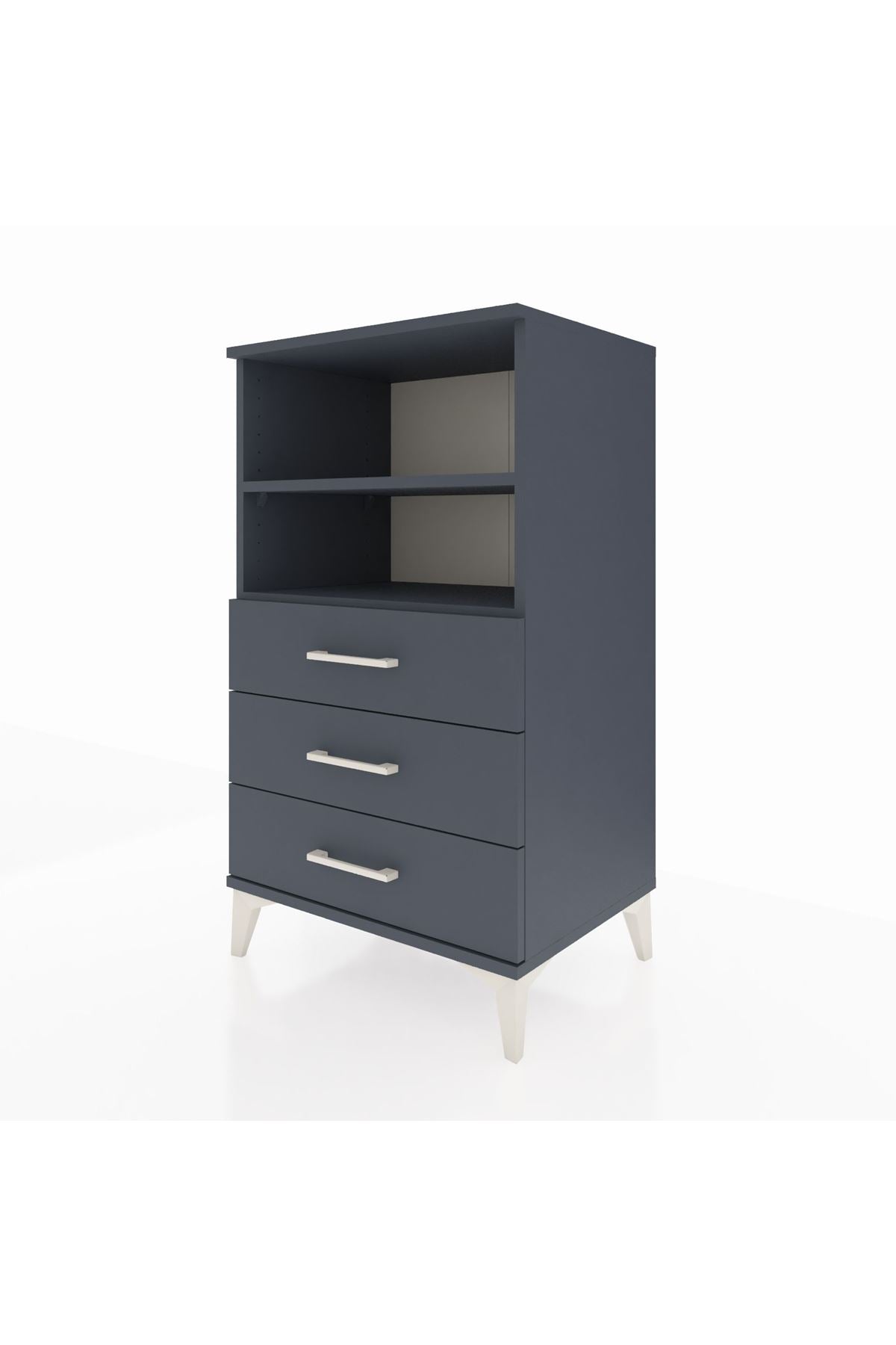 Hyperion Komodin 2 Raflı 3 Çekmeceli 60x44x106 - S48M017V5B