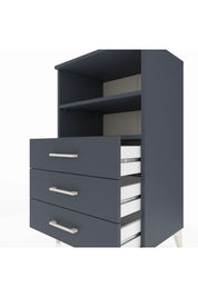 Hyperion Komodin 2 Raflı 3 Çekmeceli 60x44x106 - S48M017V5B