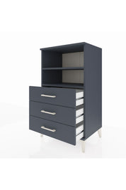 Hyperion Komodin 2 Raflı 3 Çekmeceli 60x44x106 - S48M017V5B