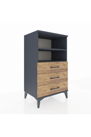 Hyperion Komodin 2 Raflı 3 Çekmeceli 60x44x106 - S48M017V6B