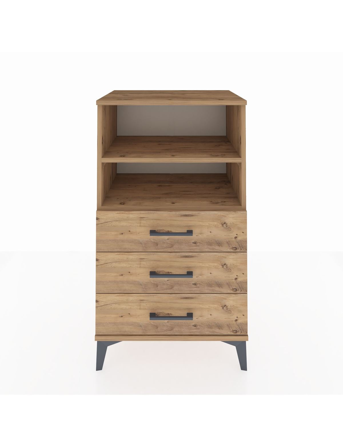Hyperion Komodin 2 Raflı 3 Çekmeceli 60x44x106 - S48M017V9B