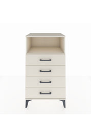 Hyperion Komodin Tek Raflı 4 Çekmeceli 60x44x106 - S48M018V1B