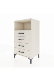 Hyperion Komodin Tek Raflı 4 Çekmeceli 60x44x106 - S48M018V1B