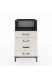 Hyperion Komodin Tek Raflı 4 Çekmeceli 60x44x106 - S48M018V4B