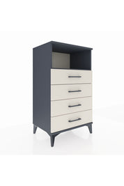 Hyperion Komodin Tek Raflı 4 Çekmeceli 60x44x106 - S48M018V4B
