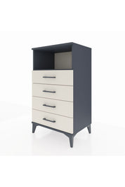 Hyperion Komodin Tek Raflı 4 Çekmeceli 60x44x106 - S48M018V4B