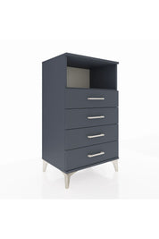 Hyperion Komodin Tek Raflı 4 Çekmeceli 60x44x106 - S48M018V5B