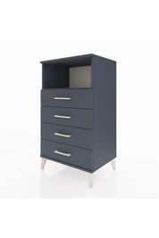 Hyperion Komodin Tek Raflı 4 Çekmeceli 60x44x106 - S48M018V5B
