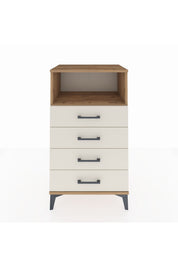 Hyperion Komodin Tek Raflı 4 Çekmeceli 60x44x106 - S48M018V7B