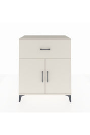 Hyperion Şifonyer Tek Raflı Tek Çekmeceli 2 Kapaklı 88x44x106 - S38M010V1B