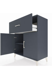 Hyperion Şifonyer Tek Raflı Tek Çekmeceli 2 Kapaklı 88x44x106 - S38M010V5B