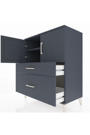 Hyperion Şifonyer 2 Raflı 2 Çekmeceli 2 Kapaklı 88x44x106 - S38M012V5B