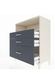 Hyperion Şifonyer Tek Raflı 3 Çekmeceli 88x44x106 - S38M014V2B
