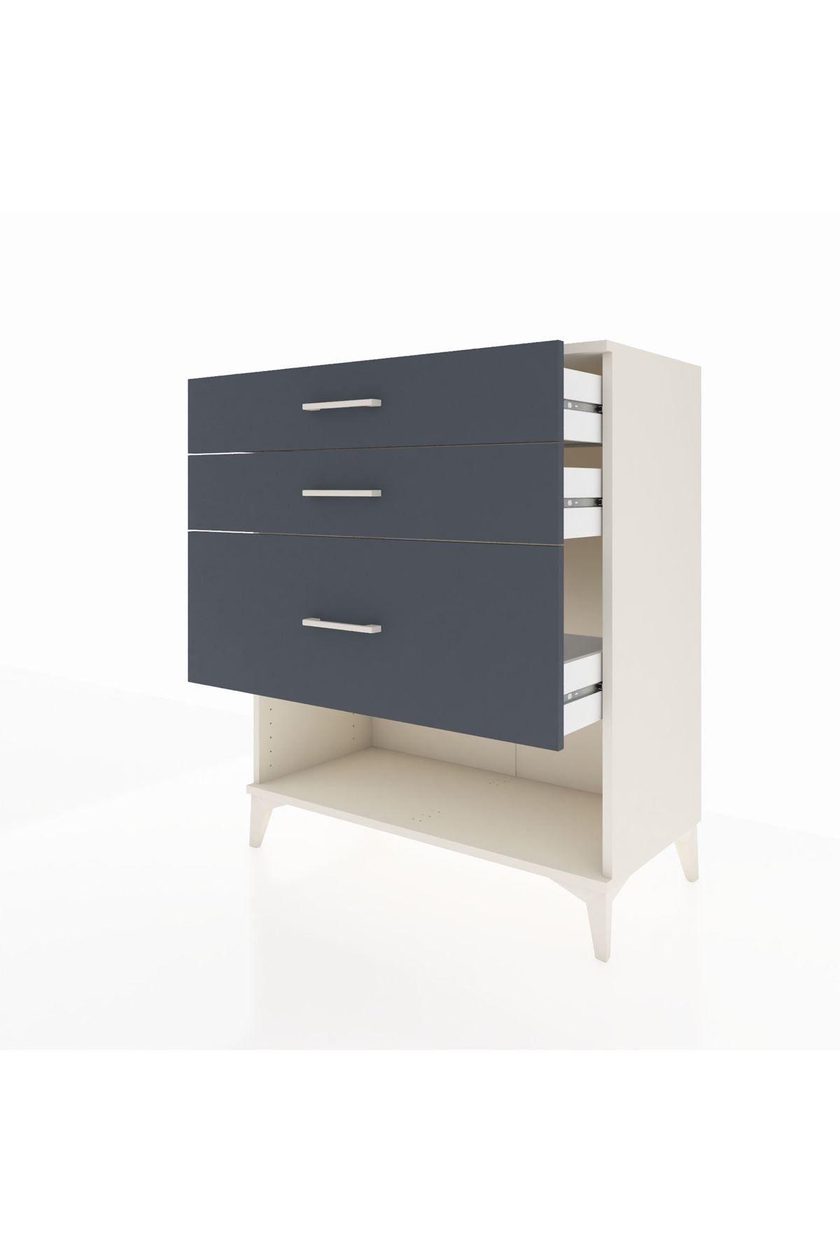 Hyperion Şifonyer 3 Çekmeceli 88x44x106 - S38M016V2B