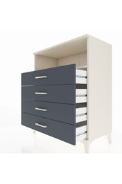 Hyperion Şifonyer Tek Raflı 4 Çekmeceli 88x44x106 - S38M018V2B