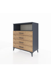 Hyperion Şifonyer Tek Raflı 4 Çekmeceli 88x44x106 - S38M018V6B