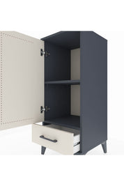Hyperion Komodin 2 Raflı Tek Çekmeceli Tek Kapaklı 44x44x106 - S43M004V4B