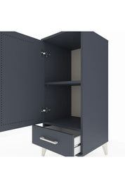 Hyperion Komodin 2 Raflı Tek Çekmeceli Tek Kapaklı 44x44x106 - S43M004V5B