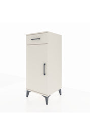 Hyperion Komodin Tek Raflı Tek Çekmeceli Tek Kapaklı 44x44x106 - S43M005V1B