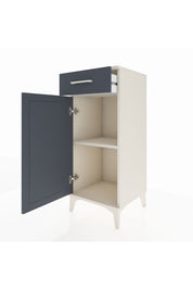 Hyperion Komodin Tek Raflı Tek Çekmeceli Tek Kapaklı 44x44x106 - S43M005V2B
