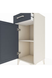 Hyperion Komodin Tek Raflı Tek Çekmeceli Tek Kapaklı 44x44x106 - S43M005V2B