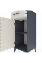 Hyperion Komodin Tek Raflı Tek Çekmeceli Tek Kapaklı 44x44x106 - S43M005V4B