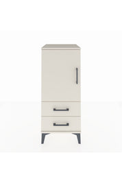 Hyperion Komodin 2 Raflı 2 Çekmeceli Tek Kapaklı 44x44x106 - S43M007V1B