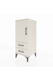 Hyperion Komodin 2 Raflı 2 Çekmeceli Tek Kapaklı 44x44x106 - S43M007V1B
