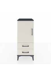 Hyperion Komodin 2 Raflı 2 Çekmeceli Tek Kapaklı 44x44x106 - S43M007V4B